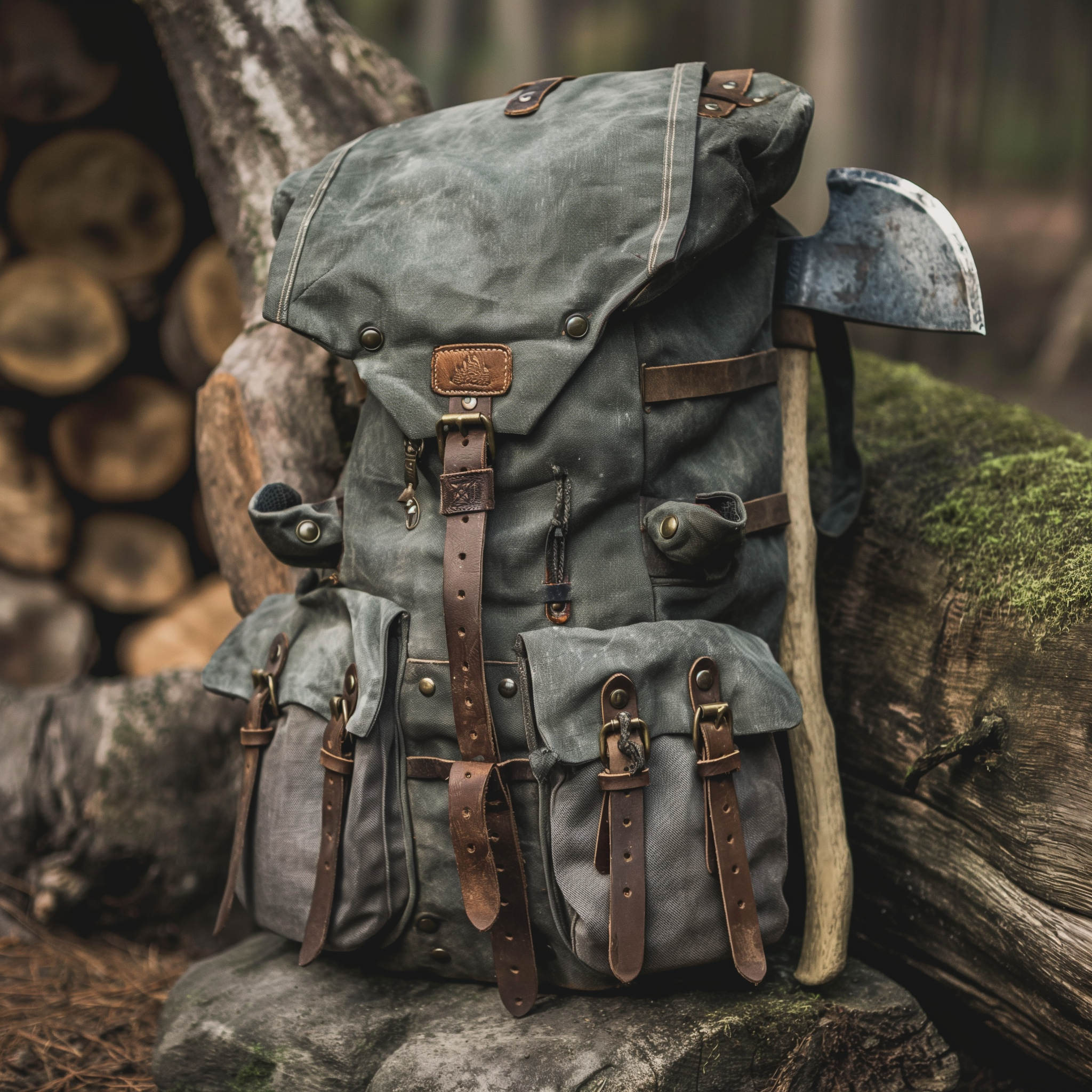 Rugged Bushcraft Backpack, feature image for the ultimate list of the best bushcraft backpacks for 2024